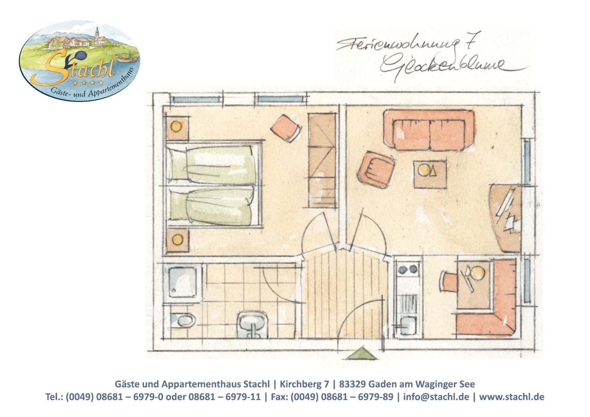 Gaeste- Und Appartementhaus Stachl Waging am See Exterior photo
